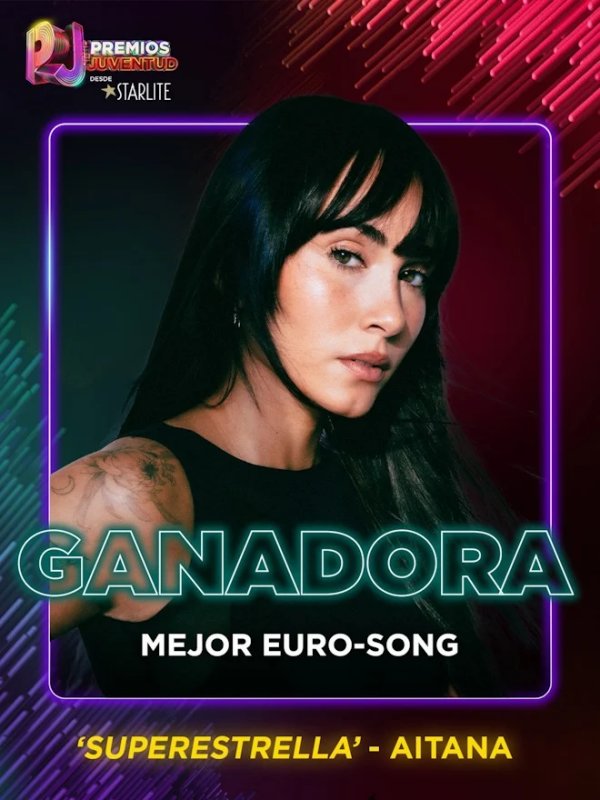 Aitana ganadora Premios Juventud 2026