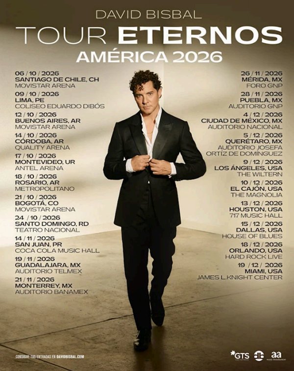 David Bisbal Eternos Tour