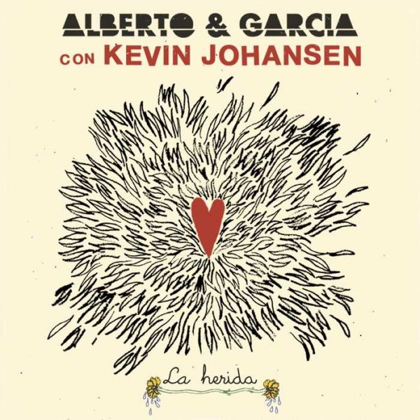 Alberto y Garcia con Kevin Johansen