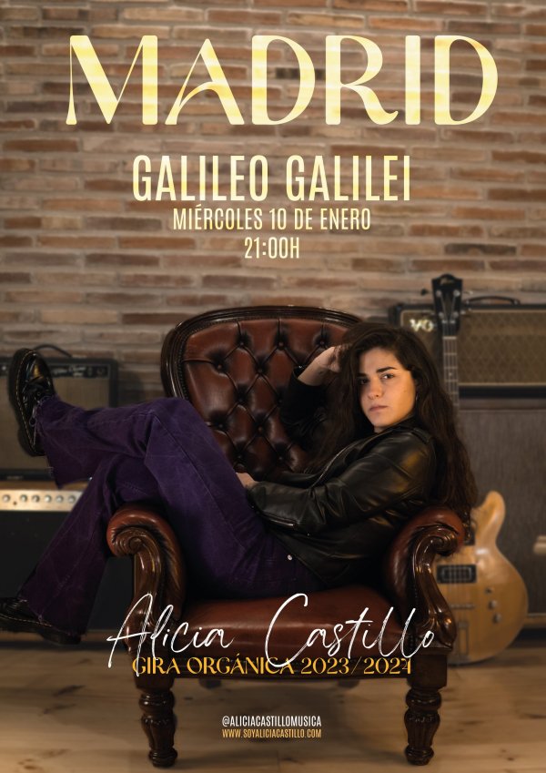 Concierto de Alicia Castillo en Madrid