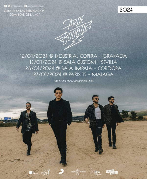 Arde Bogota Tour 2024