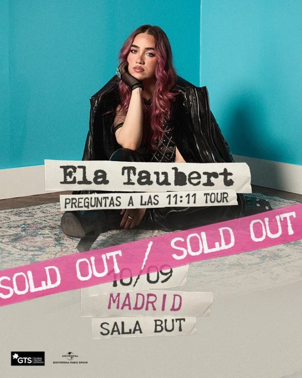 Ela Taubert sold out Madrid