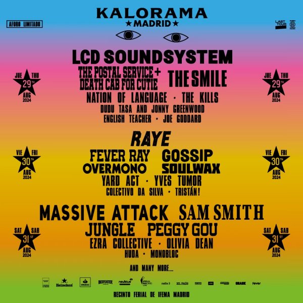 Festival Kalorama Madrid Cartel