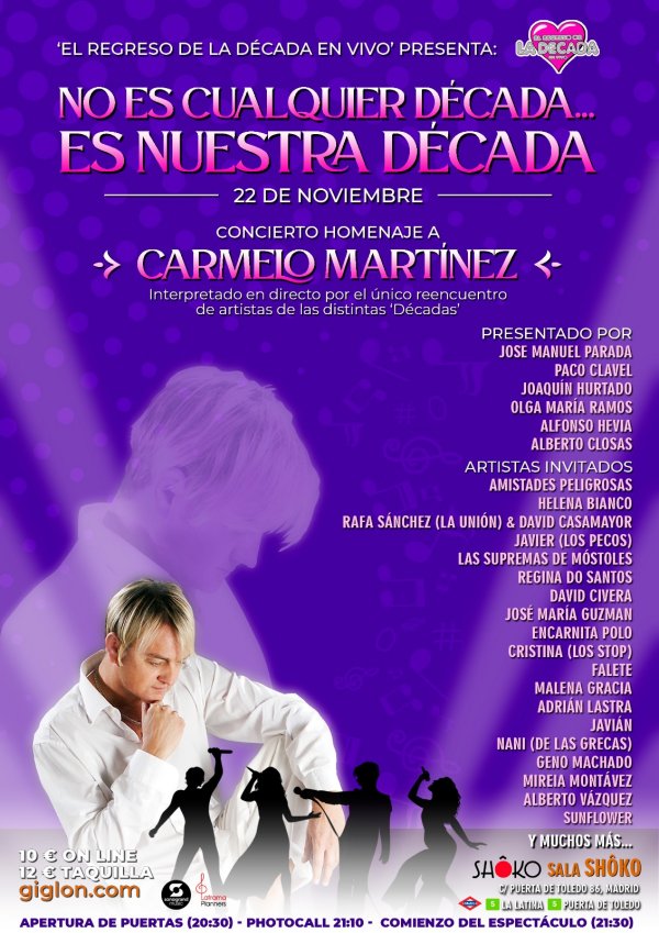 Homenaje a Carmelo Martínez Cartel