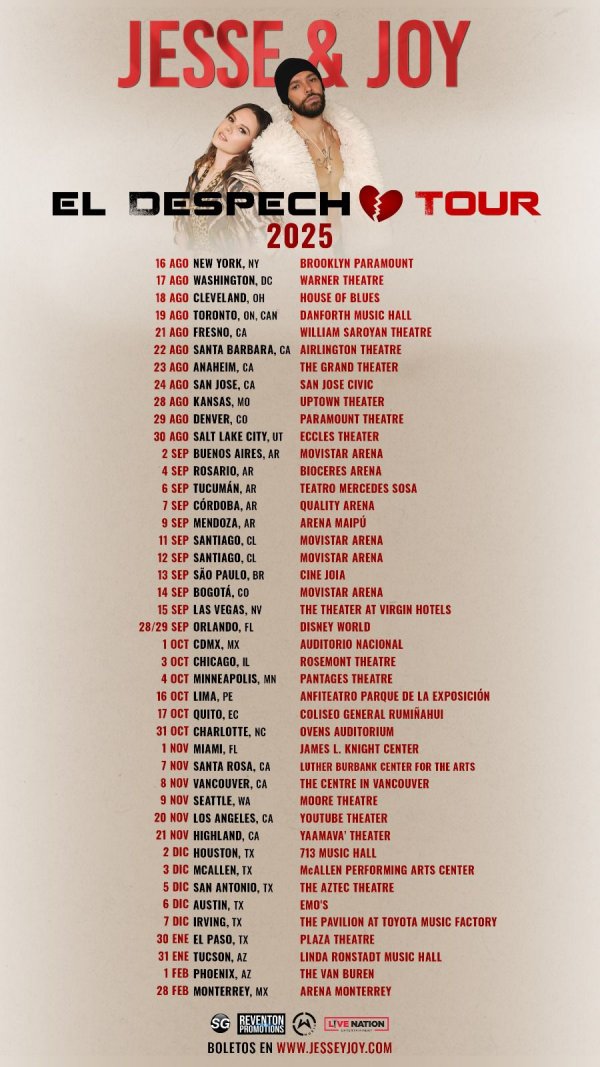 Jesse y Joy Tour