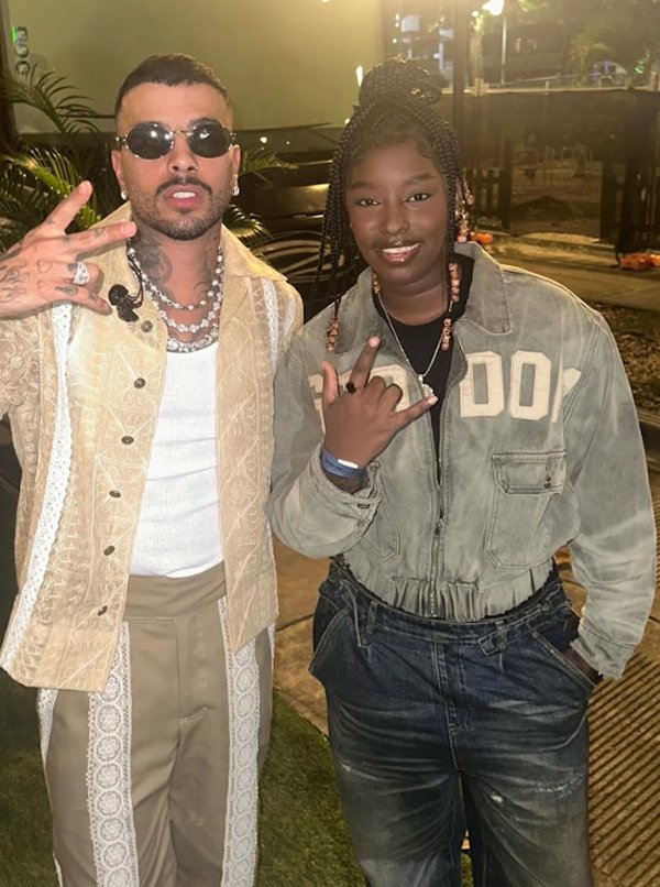 J NOA y Rauw Alejandro en Santo Domingo