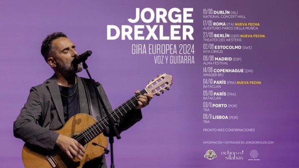 Jorge Drexler Tour