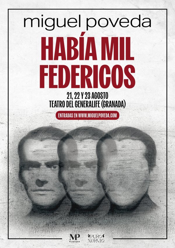 Miguel Poveda Mil Federicos