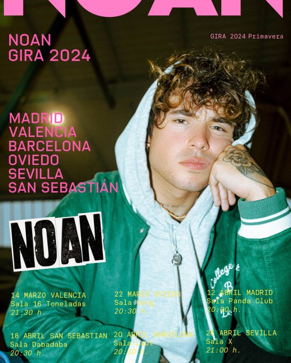 Noan Tour 2024 cartel