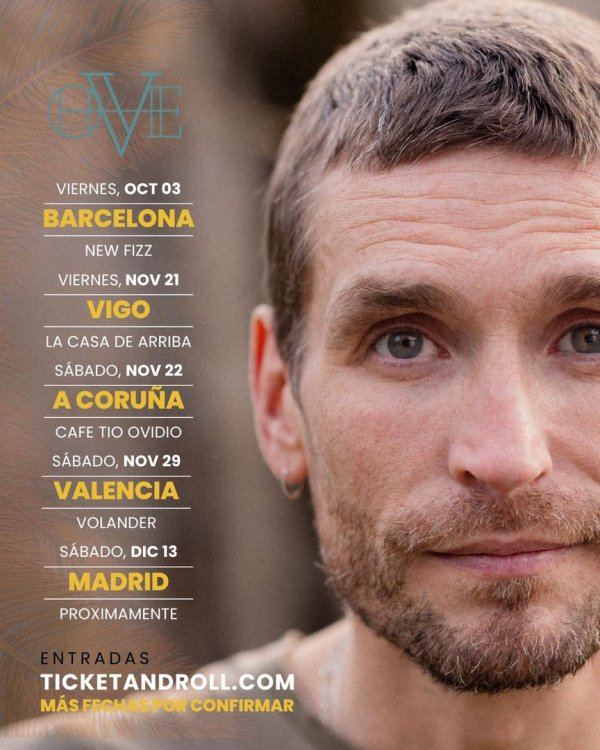 Ove Daruma Cartel conciertos