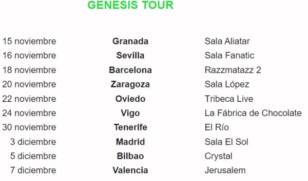 Ruslana Genesis Tour