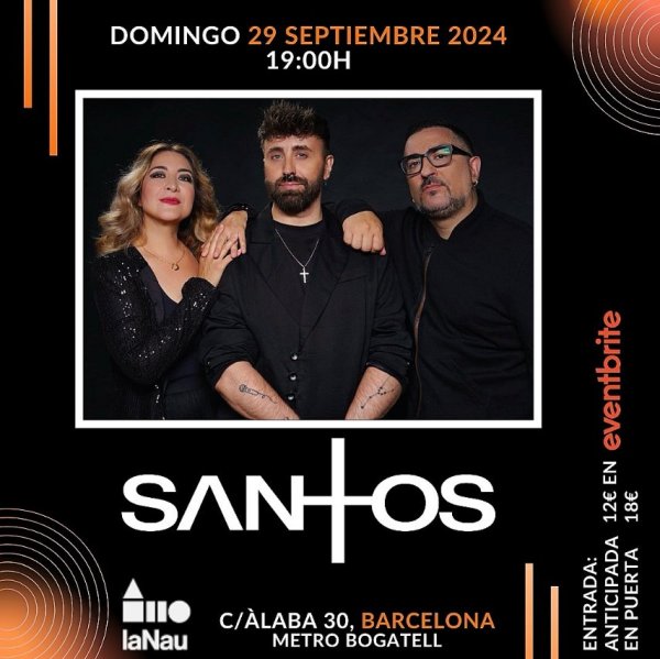 Santos concierto Barcelona