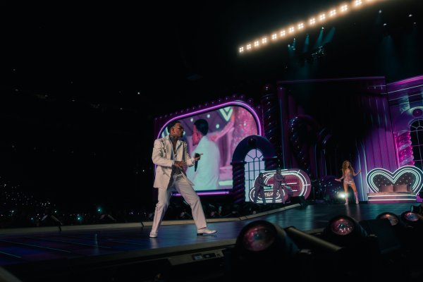 Shakira y Rauw Alejandro New Jersey