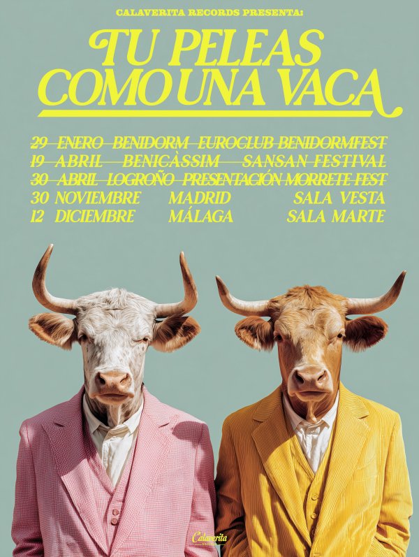 Tu Peleas como una vaca